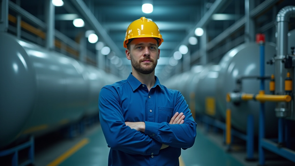 Chemische Produktion mit Containern